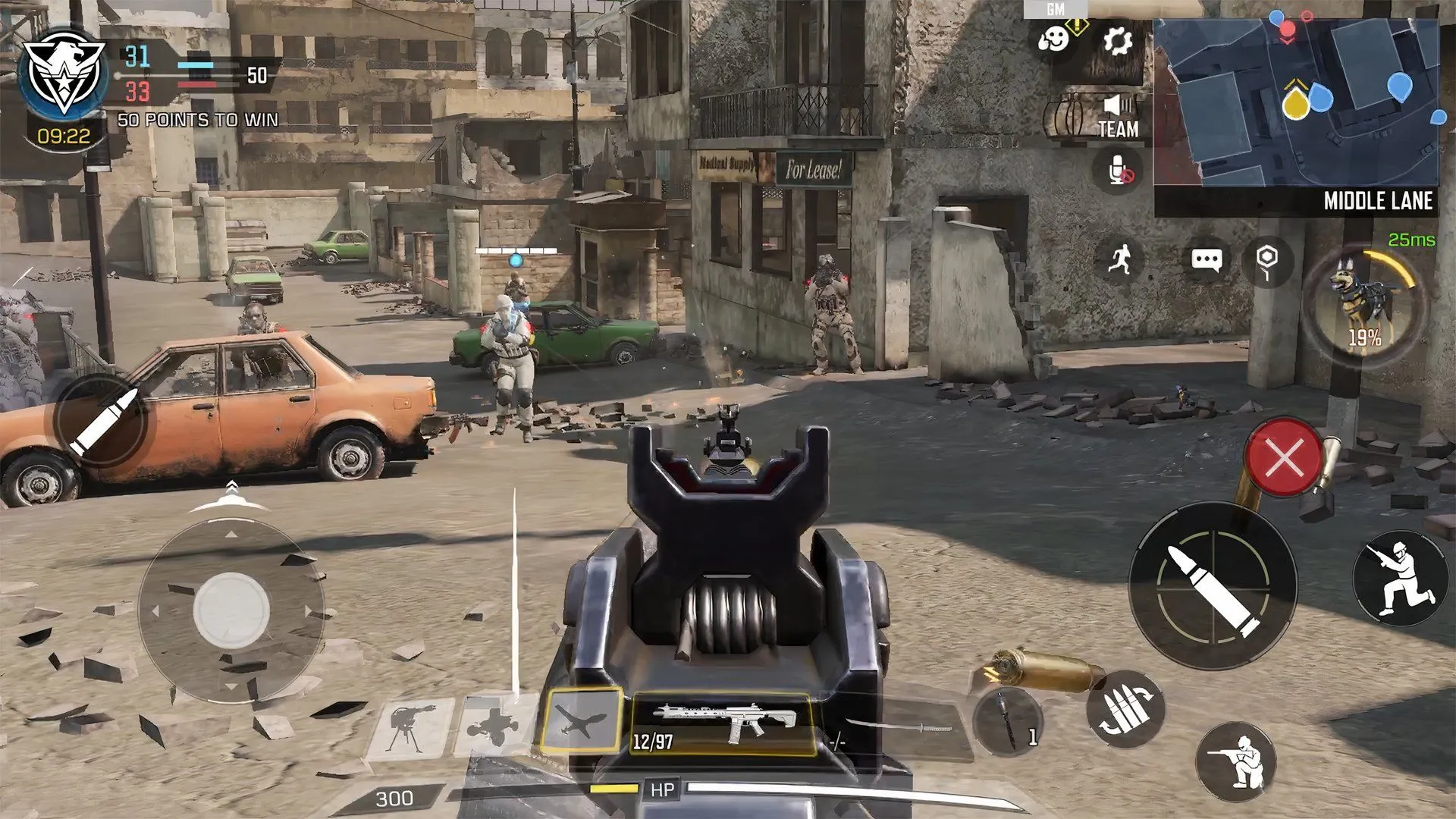 Ảnh chụp màn hình game Call of Duty Mobile với đồ họa và hiệu ứng chân thực