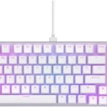 Bàn phím cơ Glorious GMMK 2 màu trắng
