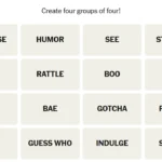 Bảng các từ chưa được sắp xếp của game NYT Connections ngày 14 tháng 1