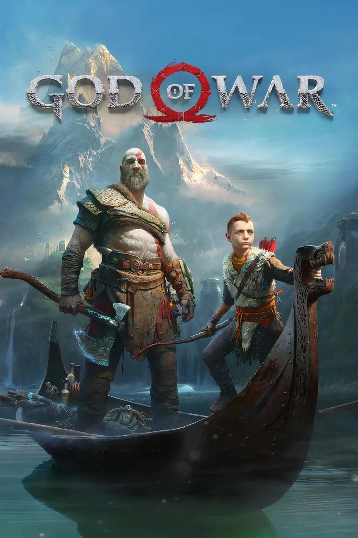 Bìa game God of War, minh họa tiềm năng áp dụng hệ thống hình phạt sáng tạo cho nhân vật Kratos.
