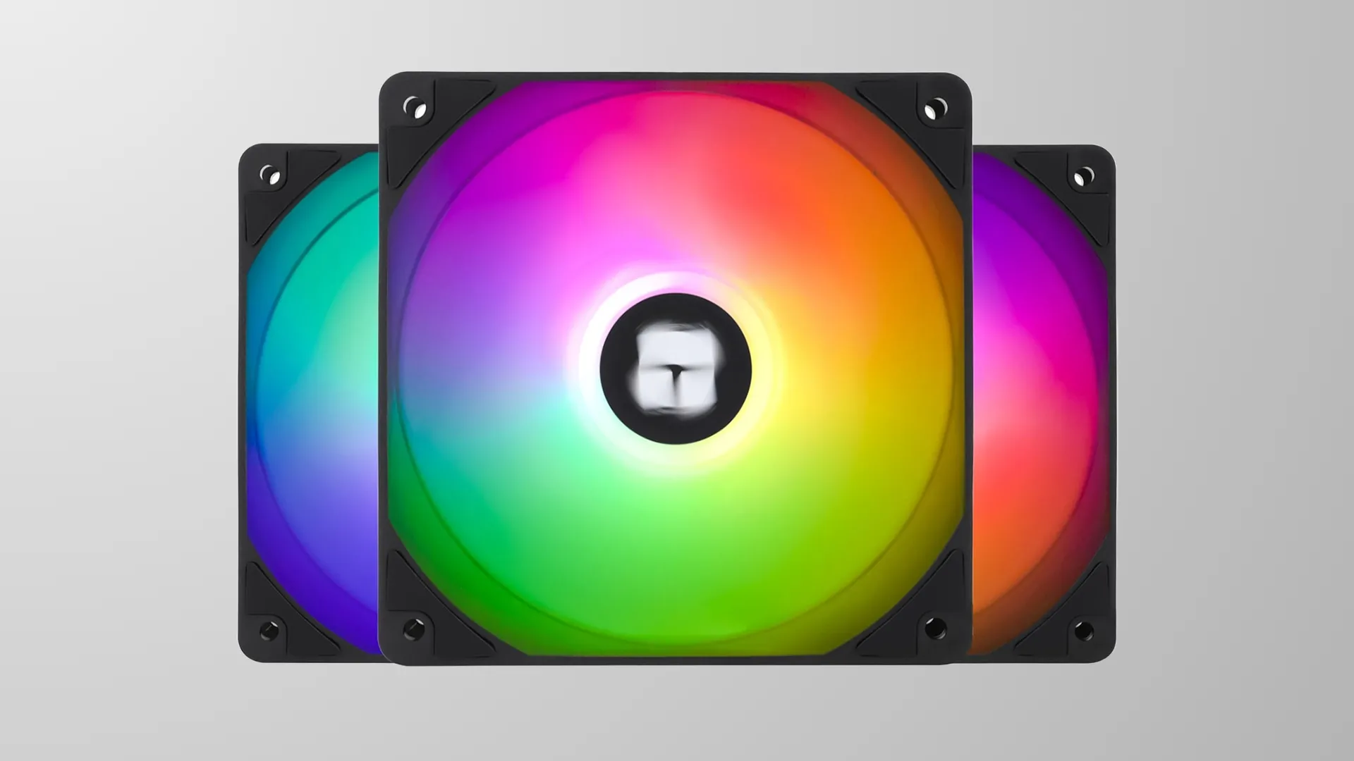 Bộ ba quạt Thermalright TL-C12C-S X3 RGB với đèn sáng rực rỡ, sẵn sàng làm bừng sáng hệ thống PC.