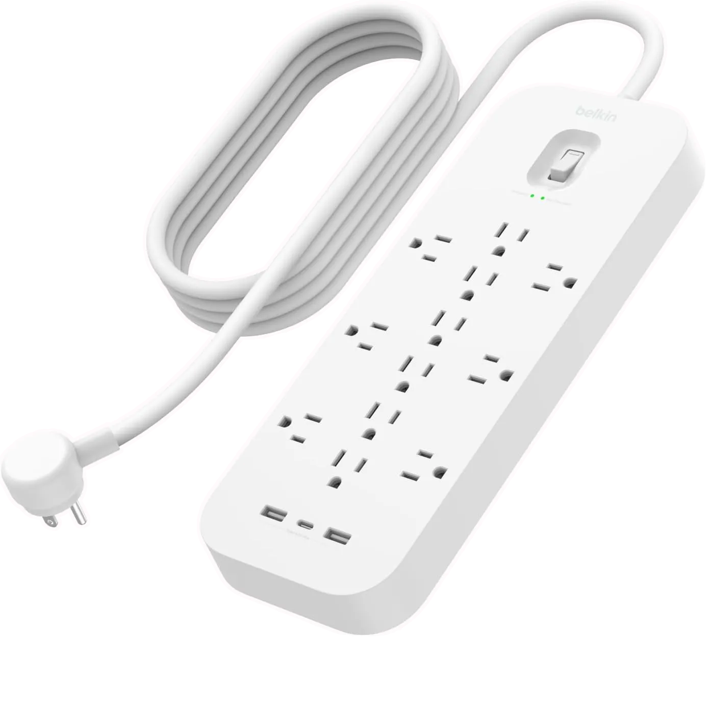 Bộ chống sét 12 ổ cắm Belkin SRA007 với cổng USB