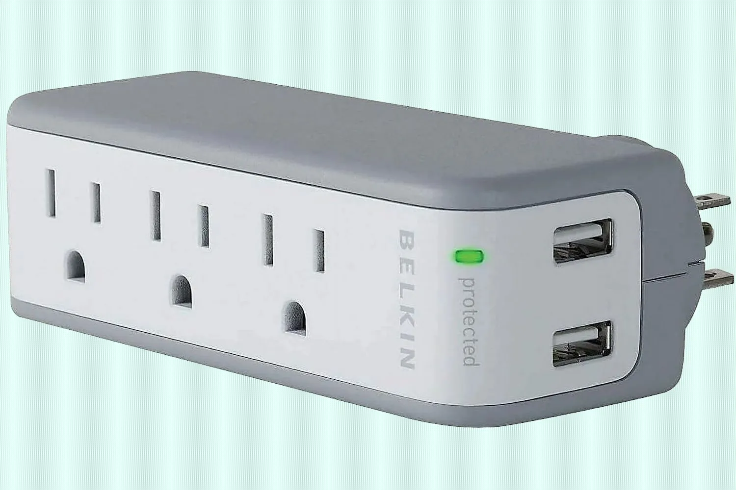Bộ chống sét di động Belkin BST300bg nhỏ gọn, có cổng USB