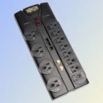 Bộ chống sét Tripp Lite TLP1208 SAT với 12 ổ cắm và cổng coaxial