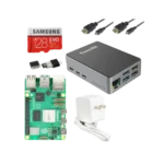 Bộ khởi động Raspberry Pi 5 CanaKit cùng các linh kiện đi kèm