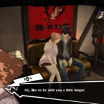 Cảnh Joker và Haru hẹn hò trong Persona 5 Royal, minh họa khả năng chơi lại qua các tuyến tình cảm khác nhau.