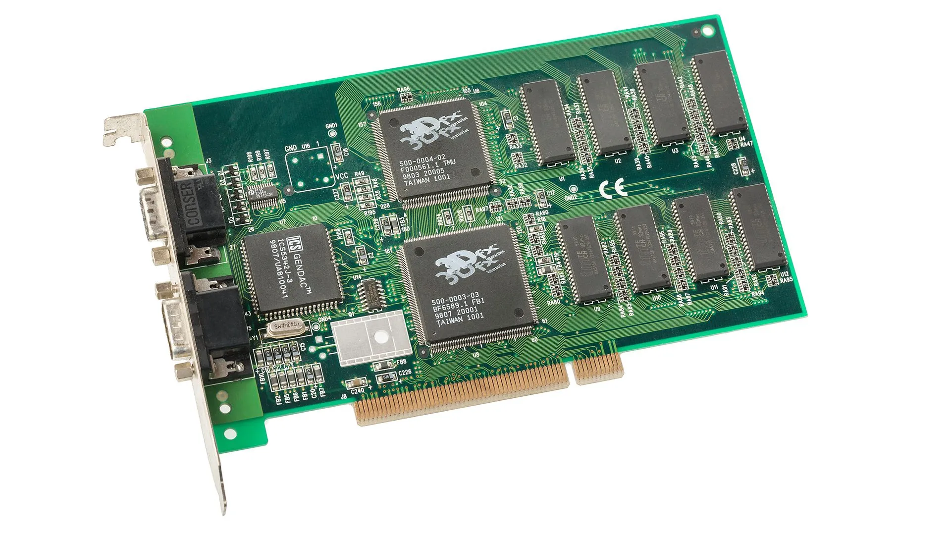 Card đồ họa 3DFX Voodoo, linh kiện chủ chốt cho trải nghiệm game retro yêu cầu cao.