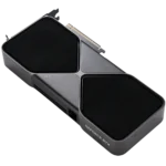 Card đồ họa NVIDIA GeForce RTX 5090 Founders Edition, minh họa thiết kế cao cấp