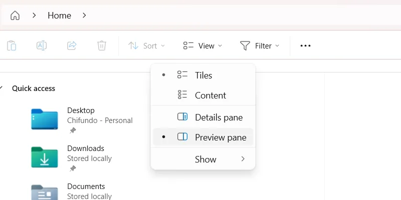 Cấu hình tính năng xem trước (Preview Pane) trong File Explorer qua PowerToys