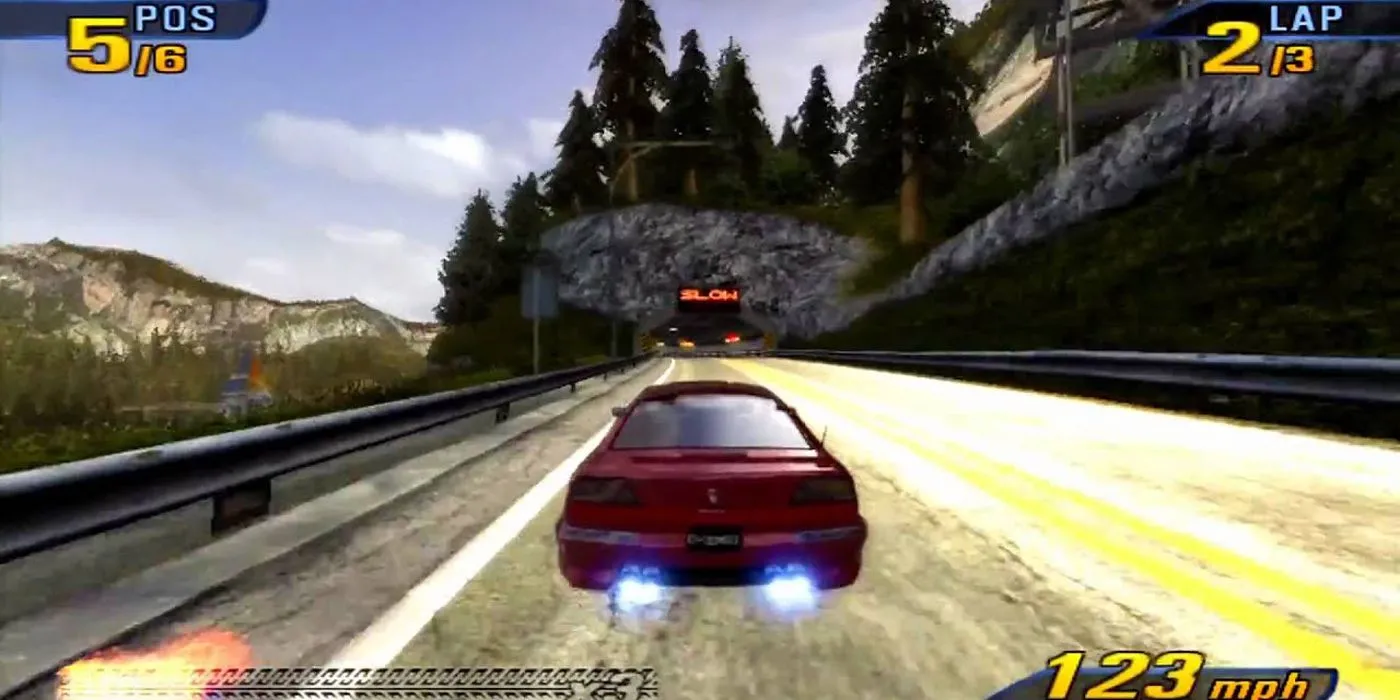 Chi tiết xe bị hư hại nặng sau va chạm trong Burnout 3 Takedown
