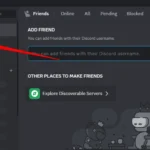 Chọn máy chủ Discord nơi bạn muốn chia sẻ màn hình.