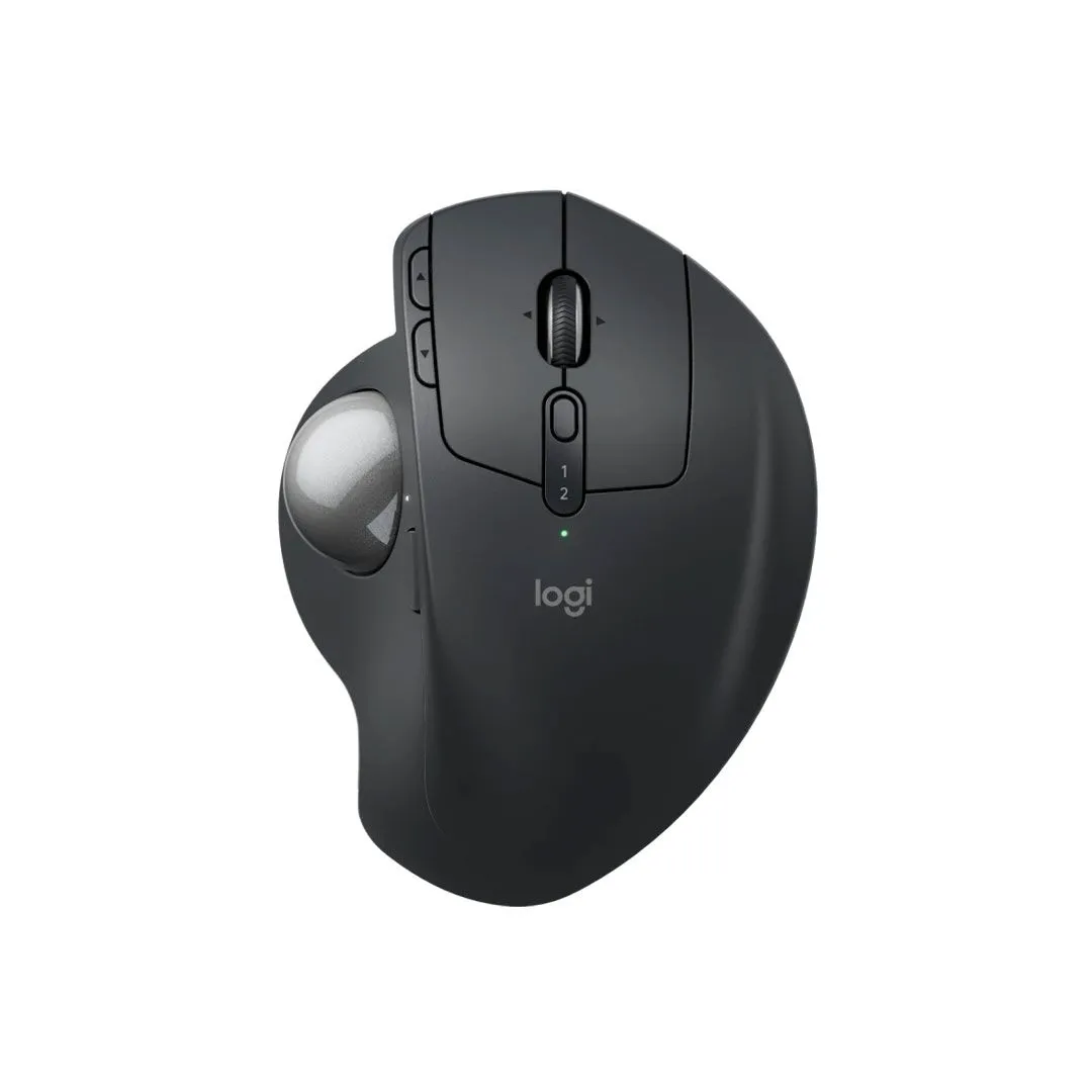 Chuột bi công thái học Logitech MX Ergo S trên nền trắng
