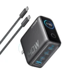 Củ sạc Anker 140W 4 cổng với màn hình hiển thị thông minh, cổng USB-C và USB-A