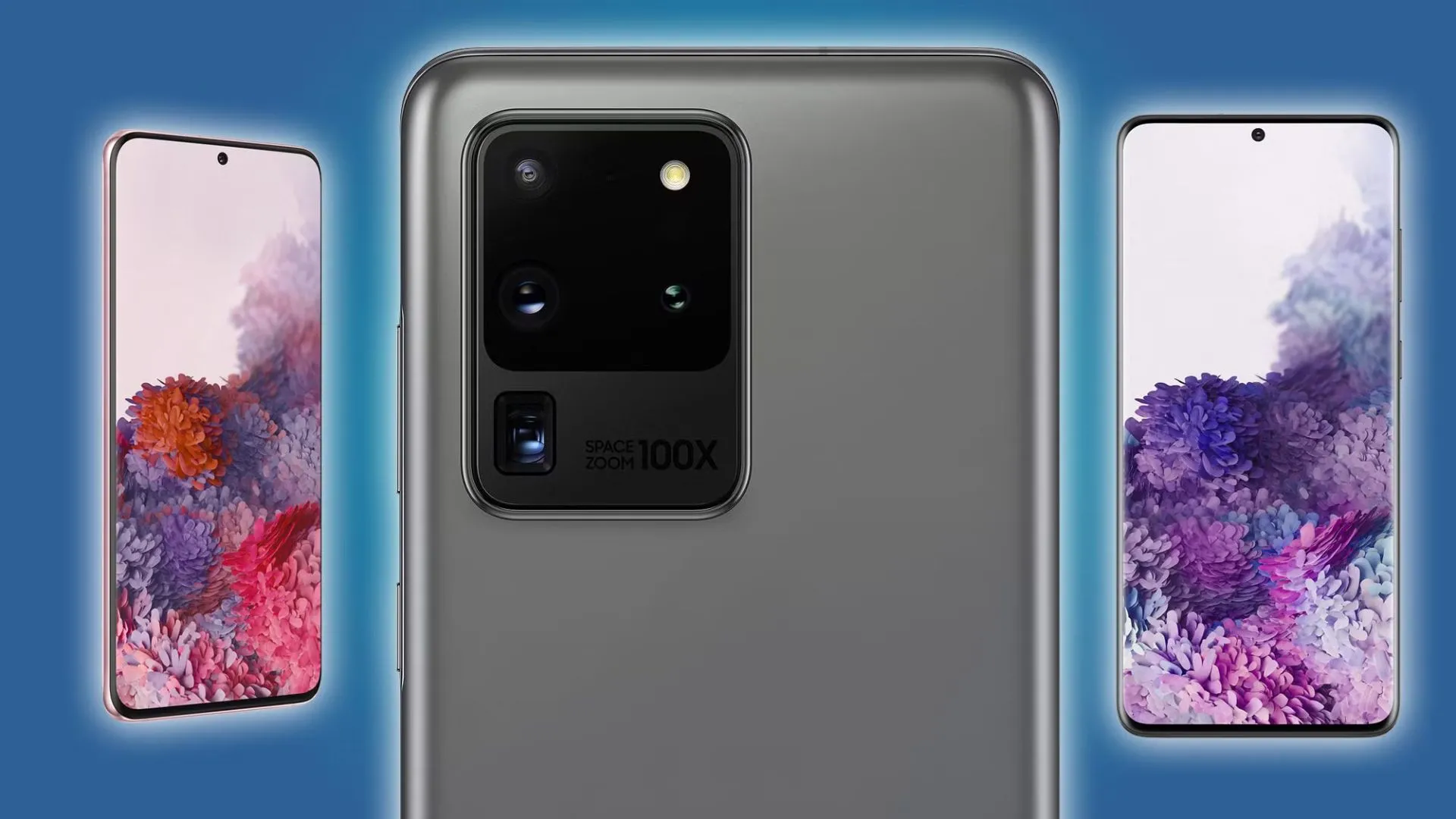Điện thoại Samsung Galaxy S20 Ultra màu đen, đại diện cho dòng Galaxy S20 series đã ngừng nhận cập nhật phần mềm.