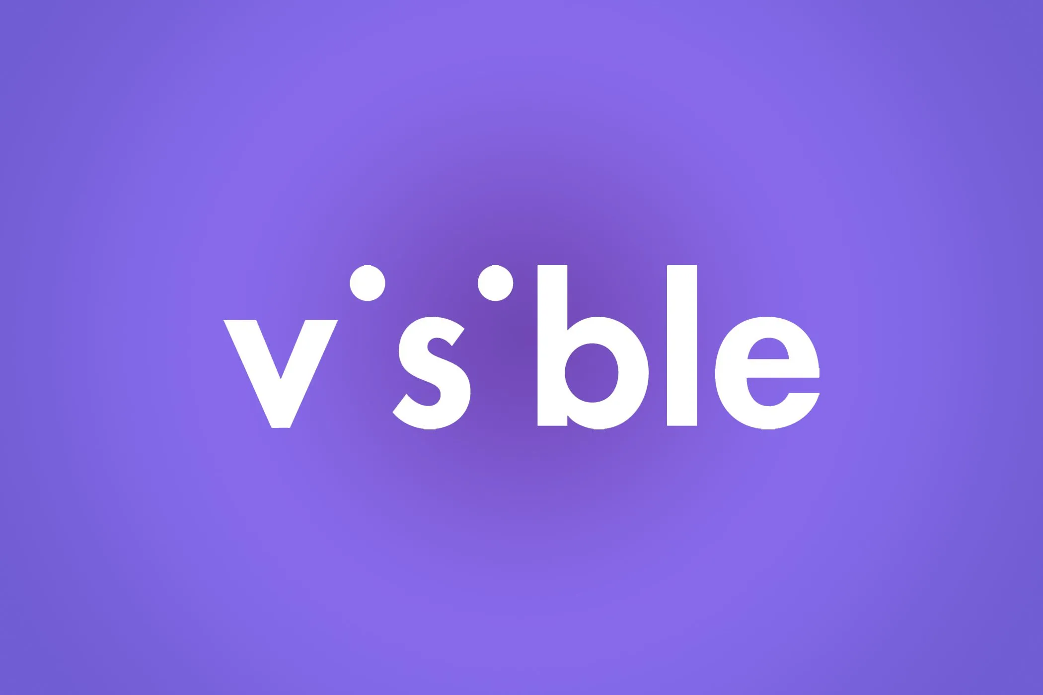 Điện thoại thông minh hiển thị logo Visible, minh họa gói cước di động 5G Visible Plus Pro mới với tốc độ hotspot và kết nối smartwatch được cải thiện.