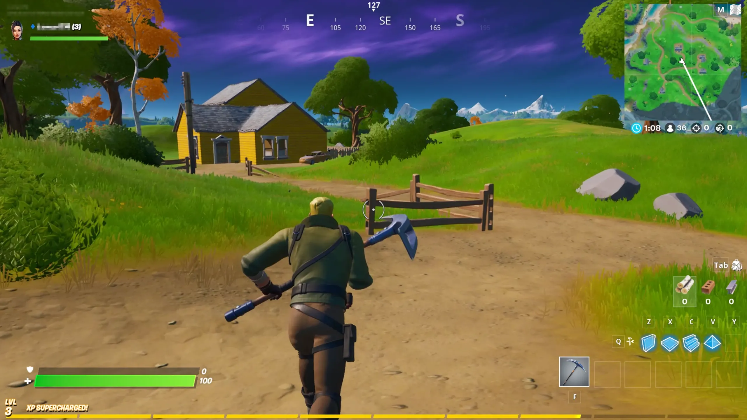 Fortnite, tựa game bắn súng sinh tồn nổi tiếng, đang chạy trên dịch vụ GeForce NOW