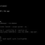 Giao diện dòng lệnh hiển thị trạng thái dịch vụ qua systemctl trên Arch Linux