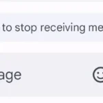 Giao diện Google Messages hiển thị nút "Hủy đăng ký" tin nhắn không mong muốn