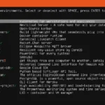 Giao diện lựa chọn phần mềm cài đặt trước của Ubuntu Server