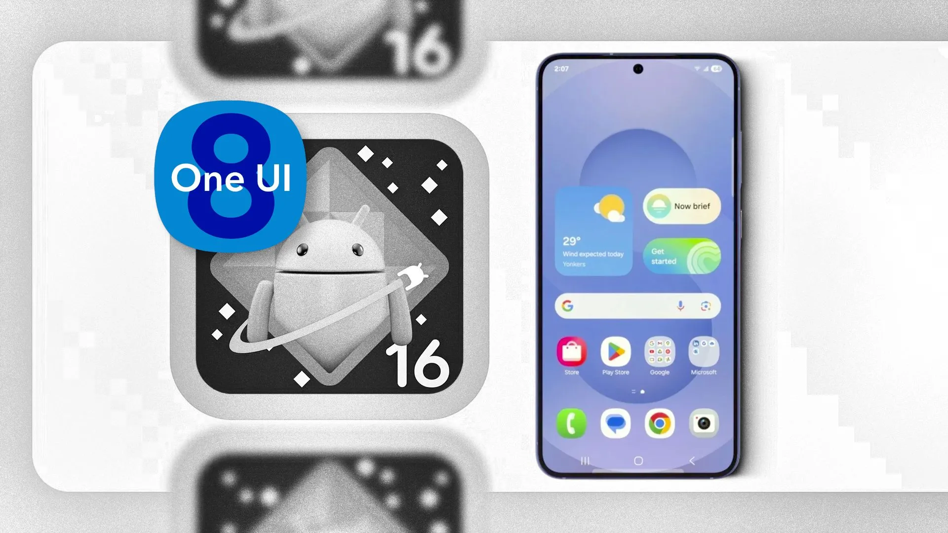 Giao diện One UI 8 beta trên điện thoại Samsung Galaxy