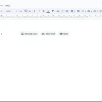 Giao diện tối giản và sạch sẽ của Google Docs, tập trung vào nội dung soạn thảo.