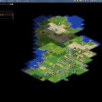 Giao diện trò chơi Freeciv đang chạy trên trình duyệt web, minh họa khả năng chơi game chiến thuật 4X cổ điển miễn phí.