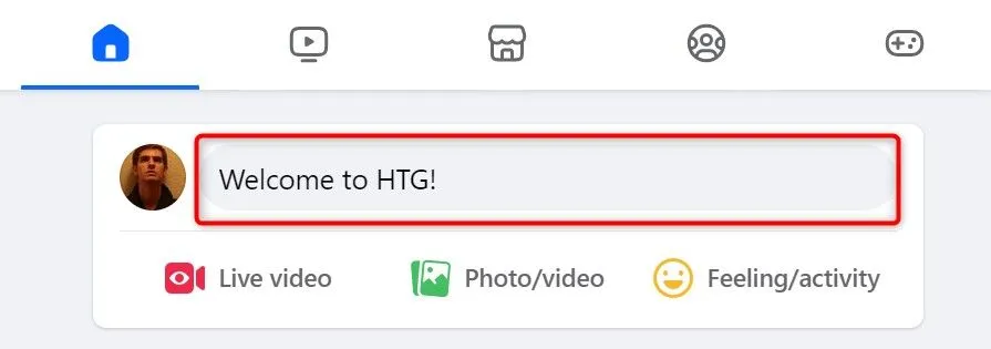 Giao diện truy cập lại bài viết nháp đã lưu trên Facebook phiên bản máy tính