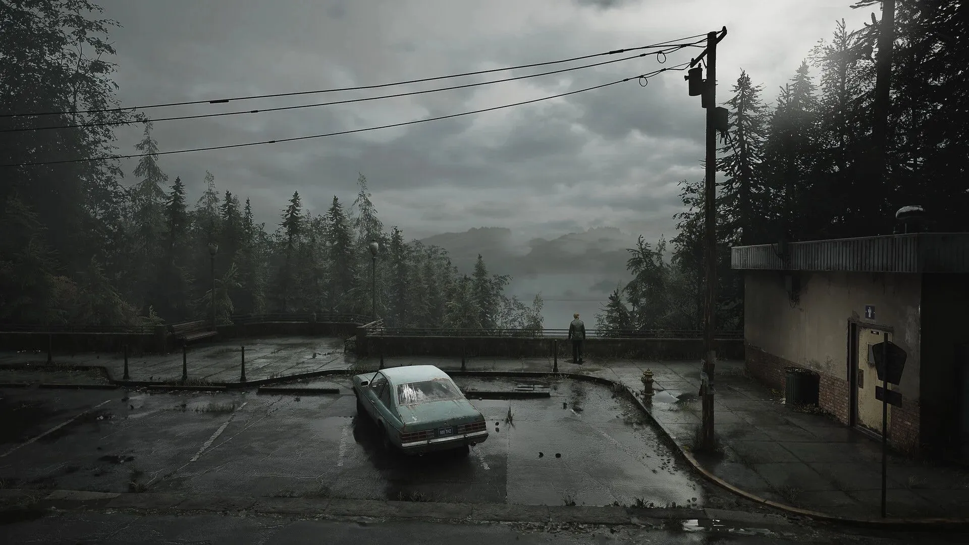Góc nhìn từ Silent Hill 2 Remake, minh họa sự thay đổi gameplay trong khi vẫn giữ nguyên yếu tố kinh dị và cốt truyện sâu sắc.