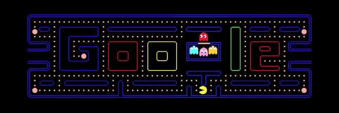 Google Doodle game Pac-Man kỷ niệm 30 năm ra mắt