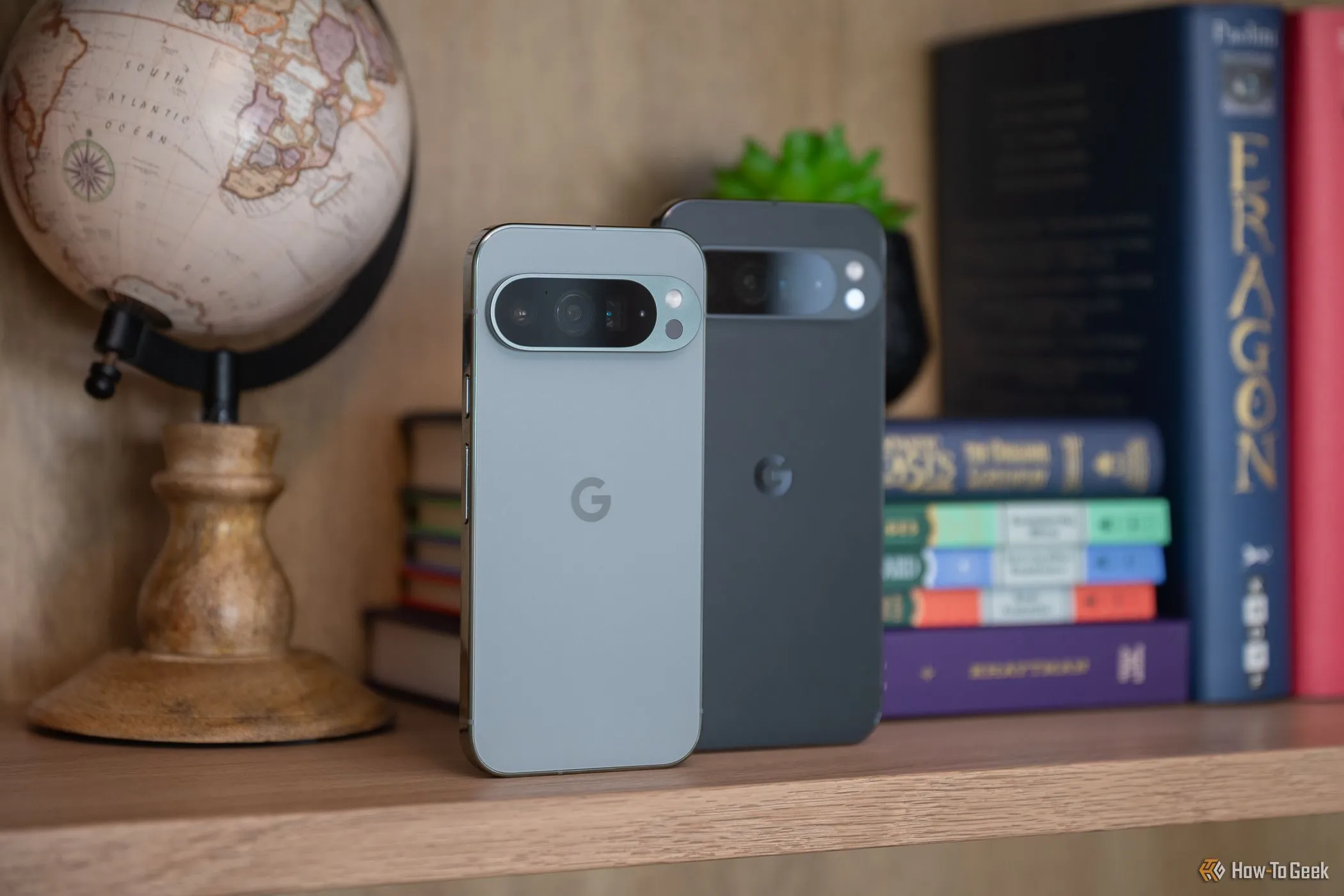 Google Pixel 9 Pro và 9 Pro XL trên kệ
