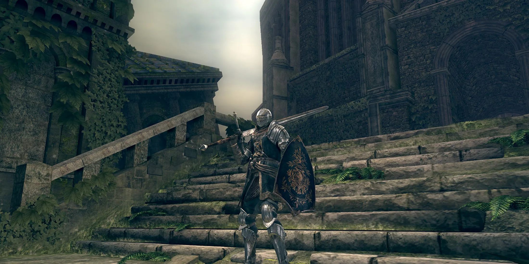 Hiệp sĩ cổ điển trong thế giới tăm tối của Dark Souls, một tựa game thử thách tư duy thay vì chỉ độ khó.