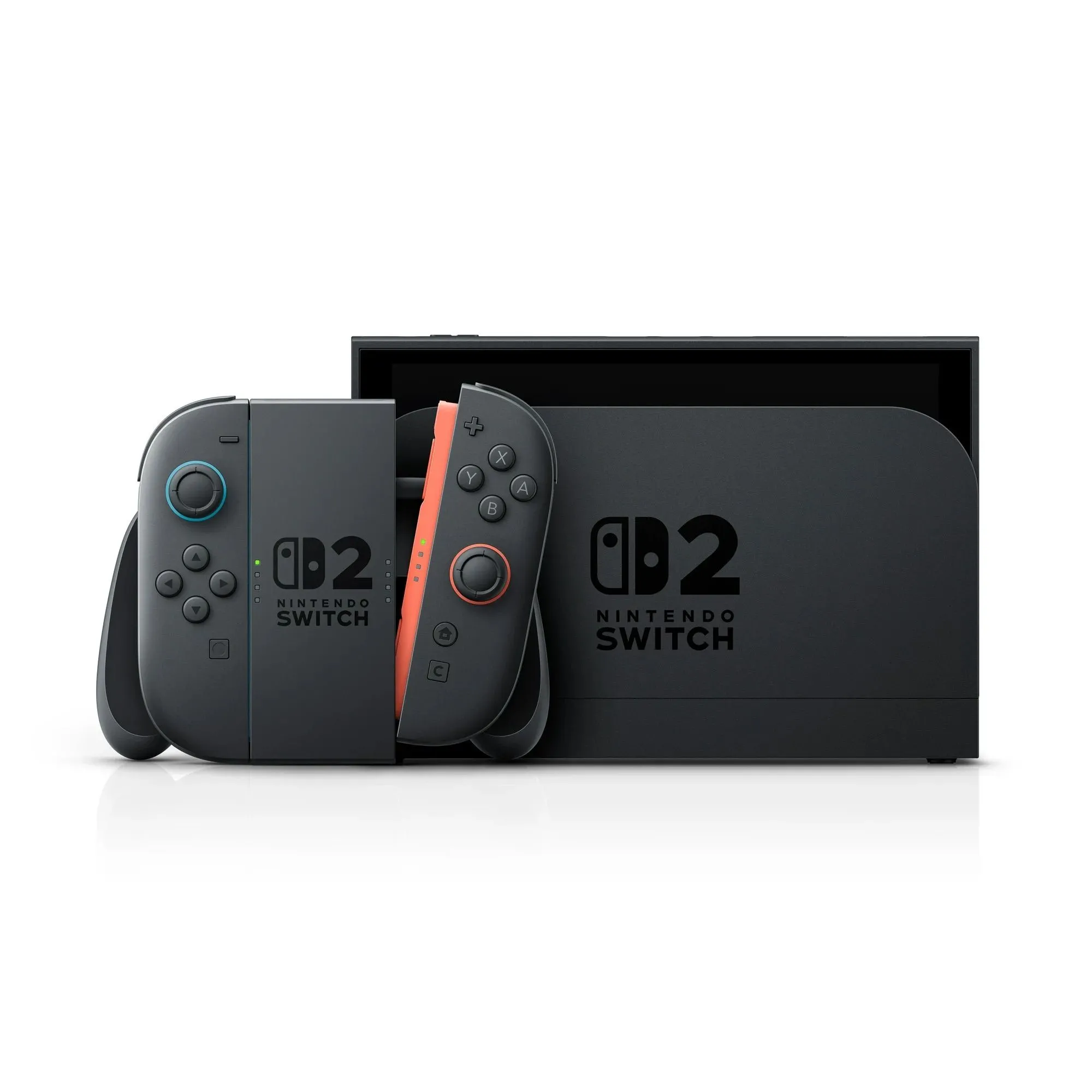 Hình ảnh cận cảnh máy chơi game Nintendo Switch 2, thể hiện thiết kế hybrid và màn hình lớn hơn của hệ máy console mới.
