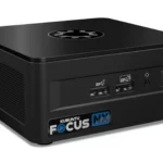 Hình ảnh cận cảnh Mini PC Kubuntu Focus NX Gen 2 nhỏ gọn.