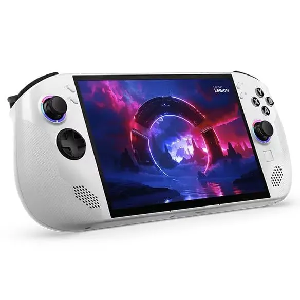 Hình ảnh mặt trước của máy chơi game cầm tay Lenovo Legion Go S.
