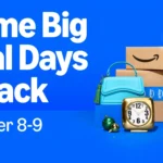 Hình ảnh minh họa các gói hàng và sản phẩm được giảm giá trong sự kiện Amazon Prime Big Deal Days