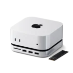 Hình ảnh sản phẩm Hub Satechi Mac Mini M4 với thiết kế nhôm nguyên khối.