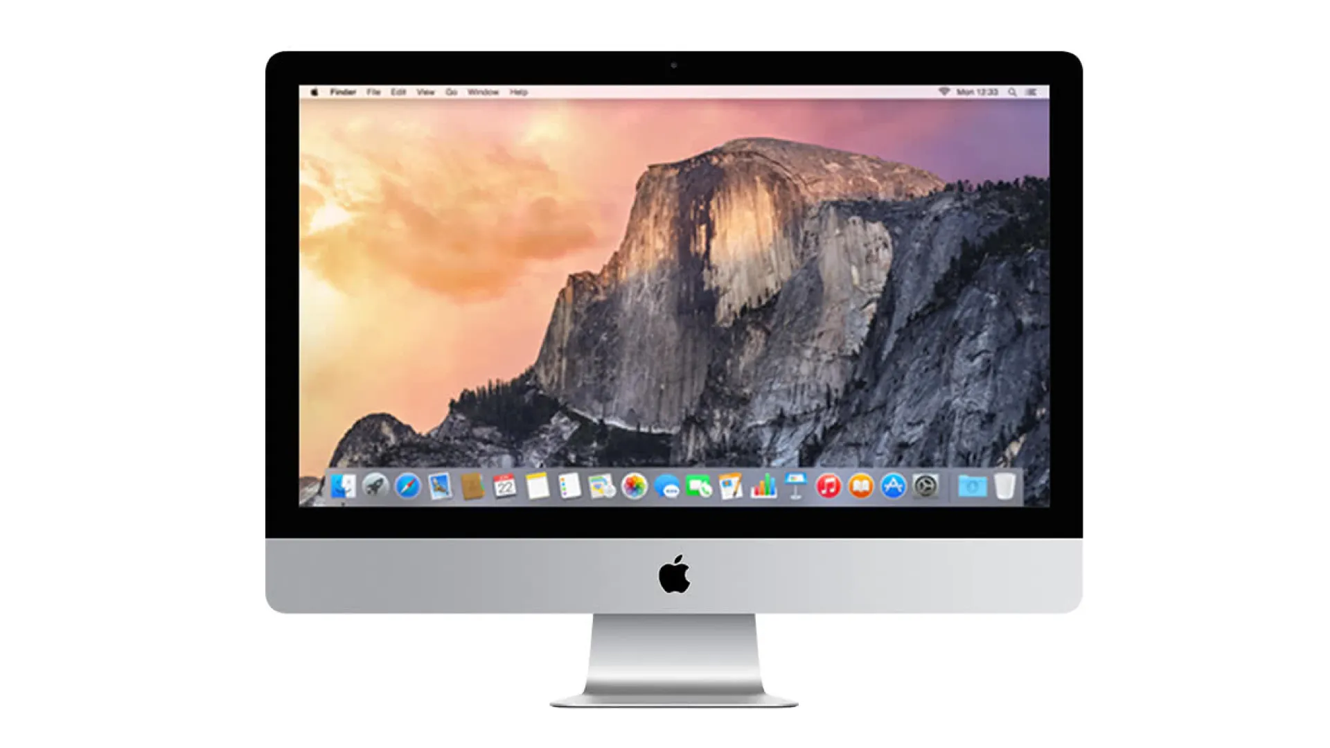 iMac Retina 5K cuối năm 2014 với màn hình 27 inch sắc nét, đại diện cho đỉnh cao thiết kế Unibody.