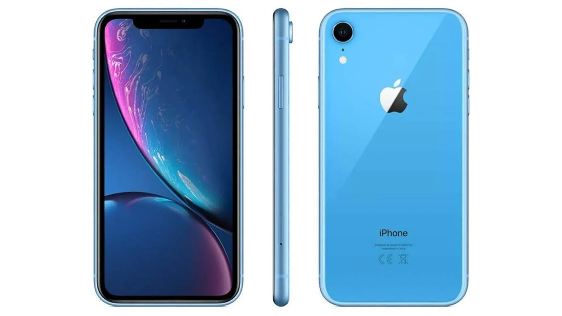 iPhone XR với tùy chọn màu xanh dương tươi sáng, mang lại vẻ ngoài độc đáo và trẻ trung.