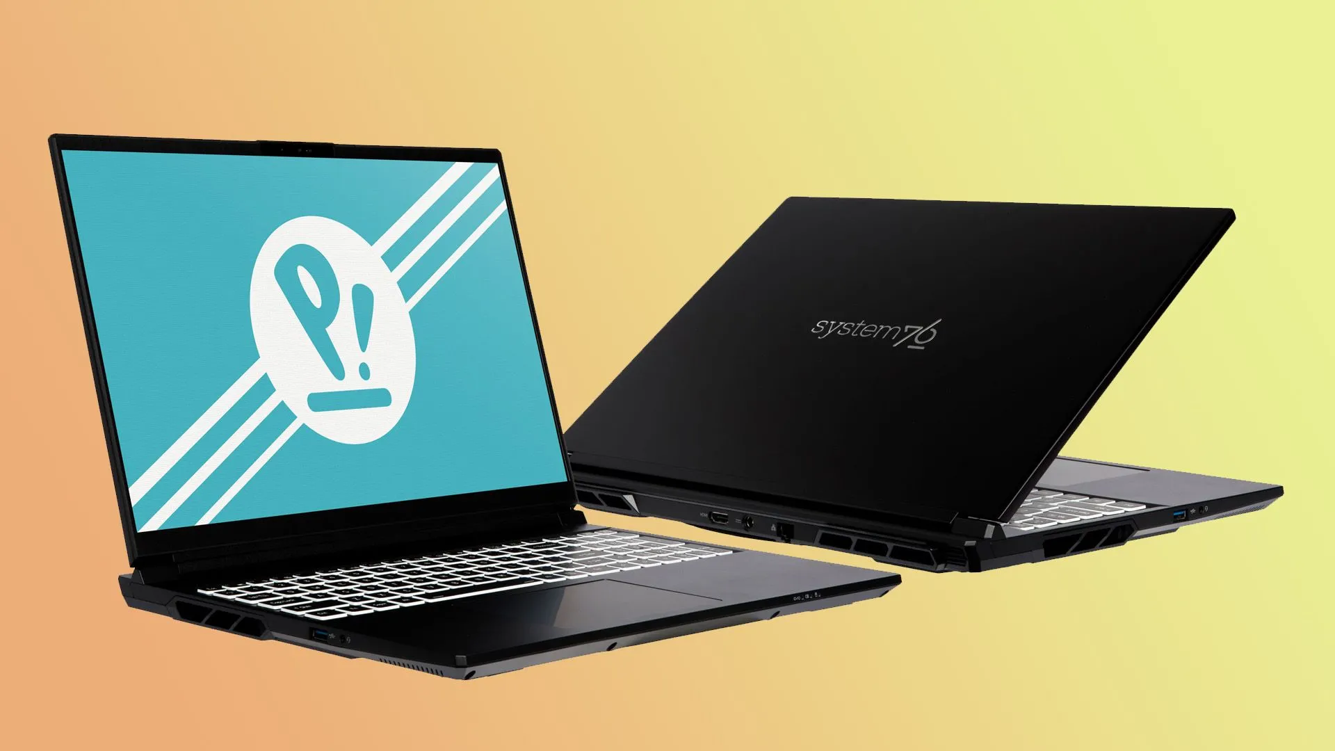 Laptop System76 Serval WS chạy hệ điều hành Linux