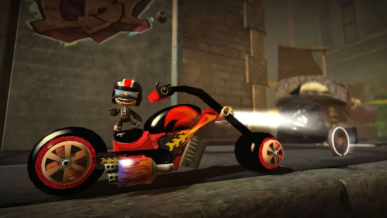 LittleBigPlanet: Hình ảnh quảng bá game với Sackboy và môi trường đầy màu sắc