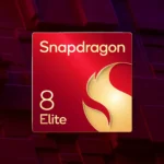 Logo chipset Snapdragon tượng trưng cho sức mạnh xử lý đỉnh cao trên điện thoại thông minh