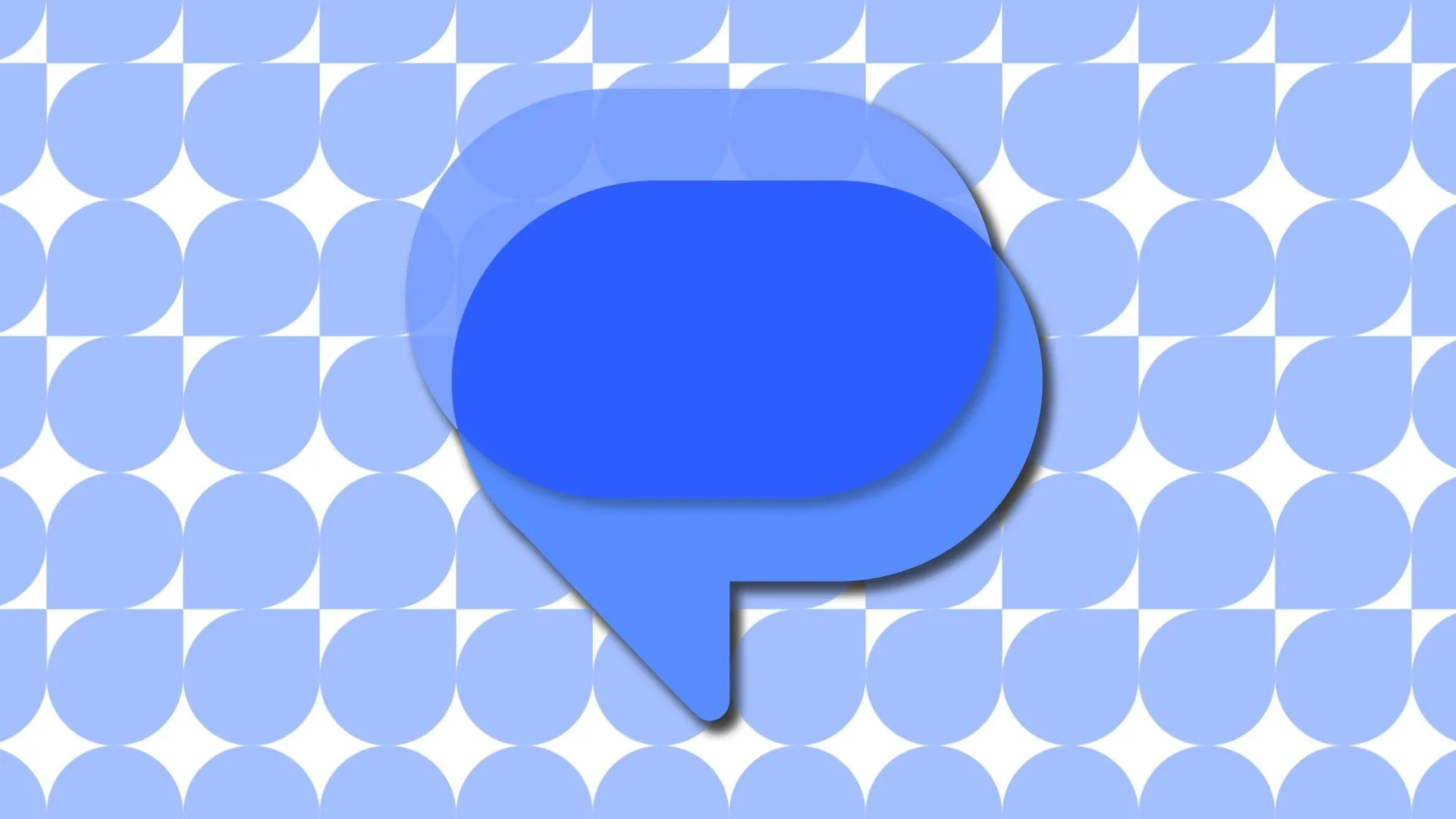 Logo Google Messages trên nền gradient