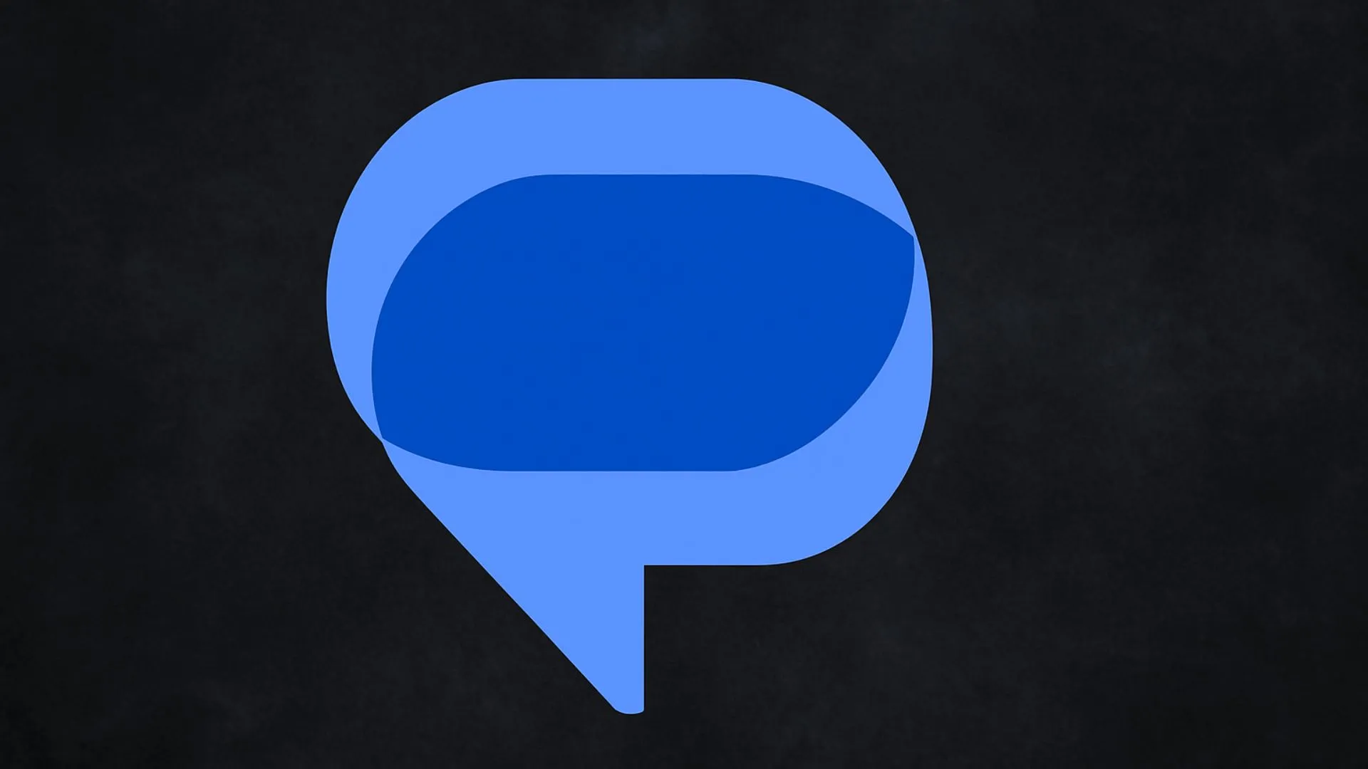 Logo Google Messages trên nền màn hình điện thoại