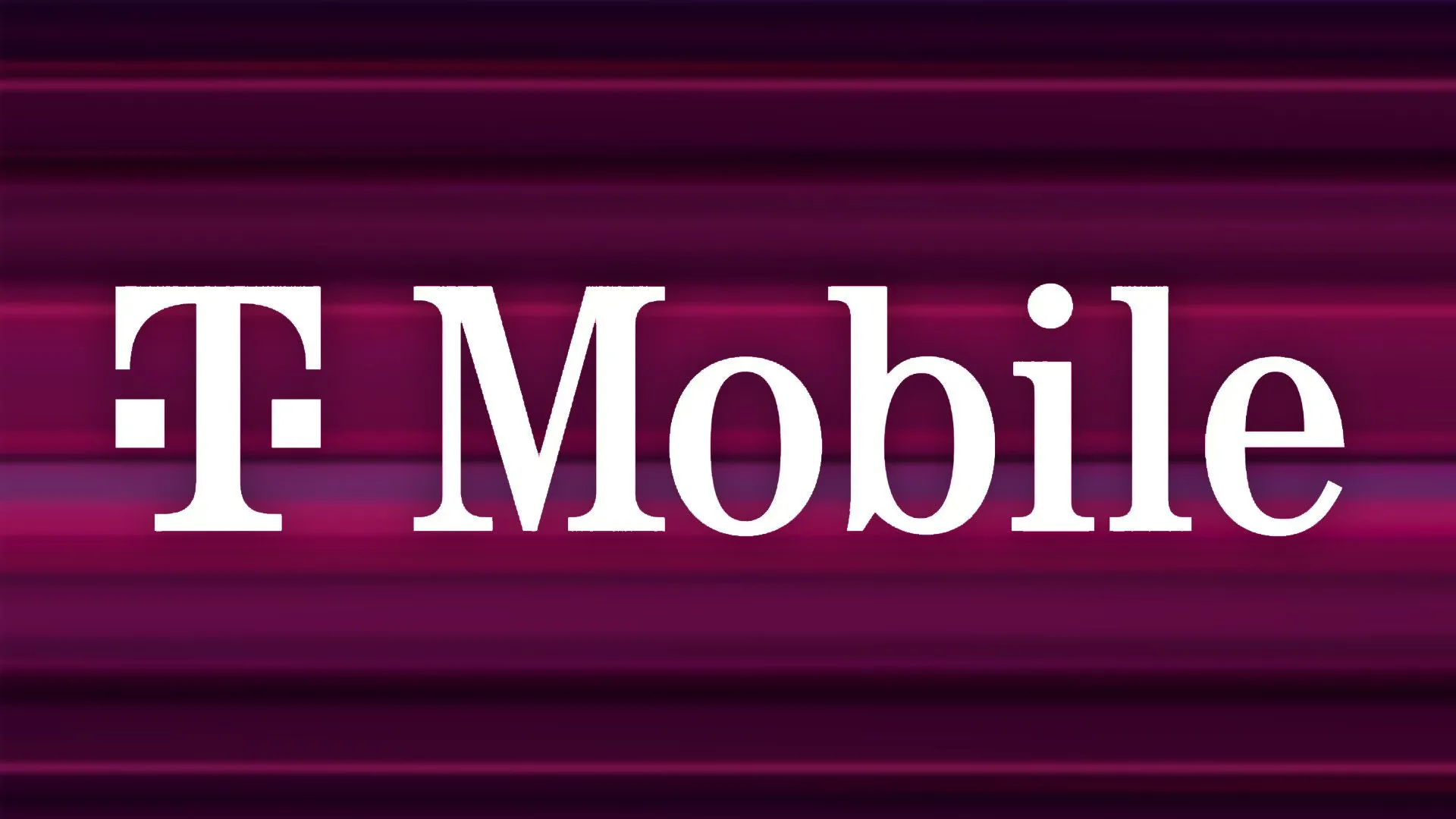 Logo T-Mobile trên nền xanh