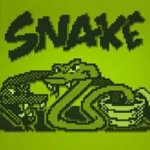 Màn hình menu phiên bản Snake trên điện thoại Nokia.