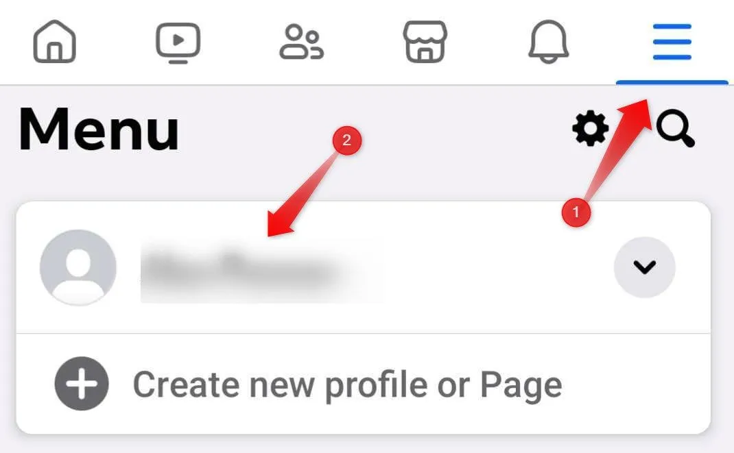 Màn hình ứng dụng Facebook trên điện thoại, chỉ dẫn vào mục bạn bè từ trang cá nhân để xem danh sách bạn bè.