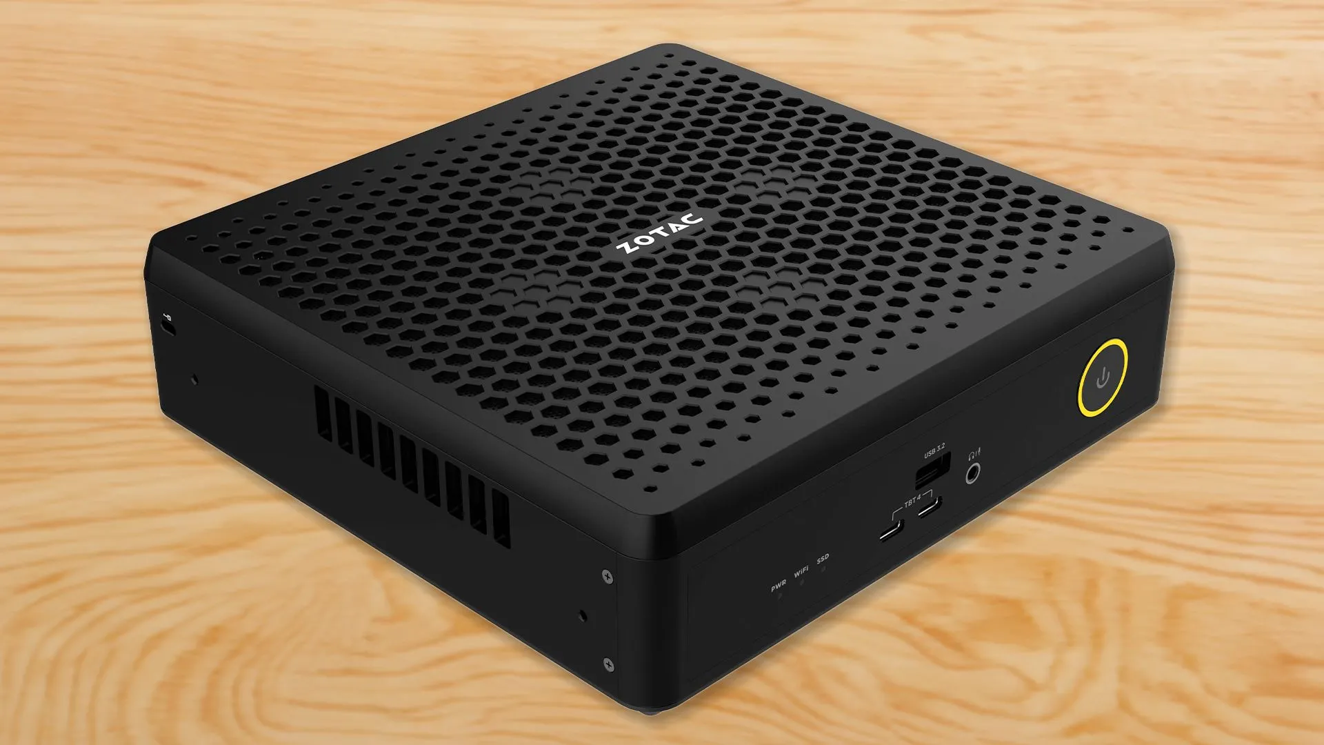 Mini PC ZOTAC với thiết kế nhỏ gọn và cổng kết nối đa dạng
