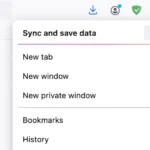 Mở menu Firefox, chọn mục Lịch sử để quản lý các trang web đã truy cập