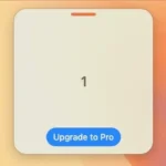 Một giá đỡ Dropover trên màn hình macOS đã sẵn sàng để sử dụng.