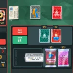 Người chơi Balatro xem các lá bài trong bộ bài của mình